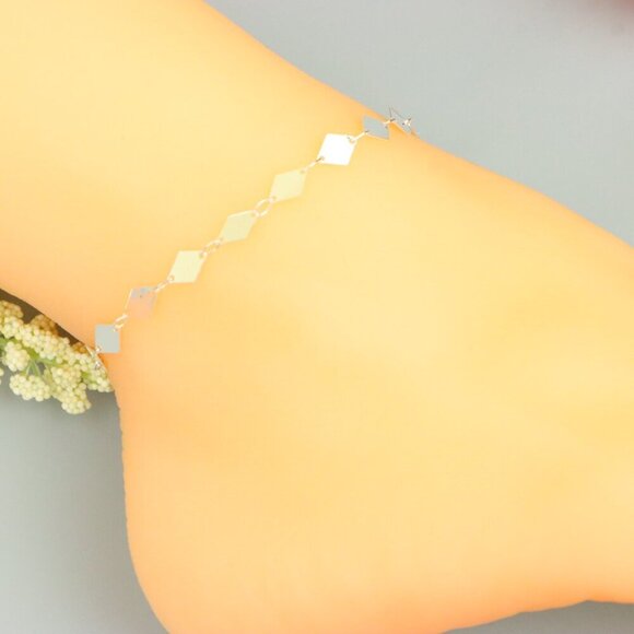 "Handmade Anklet – A Stylish Choice for Women, Thoughtful Gift Idea, EVCH1571 - Picture 5 of 10